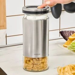 Karaca Stellum, Vorratsglas, 1210ML, Inox