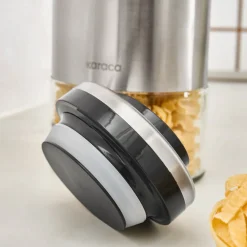 Karaca Stellum, Vorratsglas, 1210ML, Inox