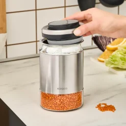 Karaca Stellum, Vorratsglas, 750ML, Inox