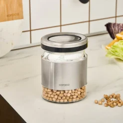 Karaca Stellum, Vorratsglas, 480ML, Inox