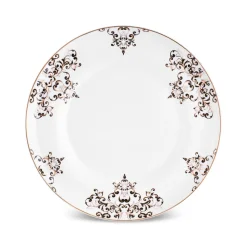 Karaca Stream Bone Andre 53-teiliges Geschirrset für 12 Personen, schwarz