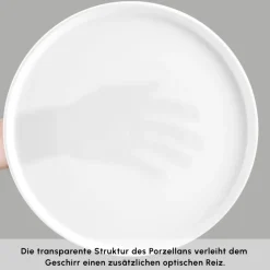 Karaca Stream Bone Bomo 53 Teiliges 12 Personen Geschirrset