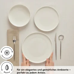 Karaca Stream Bone Felix XL Tafelservice 18-teilig für 6 Personen