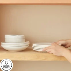 Karaca Stream Bone Meridian Geschirrset, 24-teilig, Gold