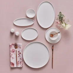 Karaca Stream Bone Sunset, 34-Teiliges 6-Personen Frühstücksset Gold