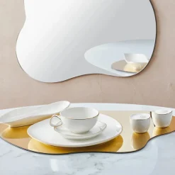 Karaca Streamline Middle Gold 28 Teile für 6 Personen Frühstücks-/Service-Set