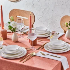 Karaca Streamline New Saturn Gold 24-teiliges Tafelservice, 6 Personen