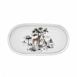 Karaca Streamline Safari New Generation Bone Geschirrset, 59 Teilig, 12 Personen