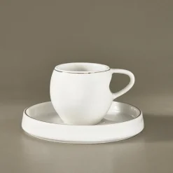 Karaca Streamline Sunset 6-teiliges Kaffeetassen-Set für 6 Personen, 100 ml