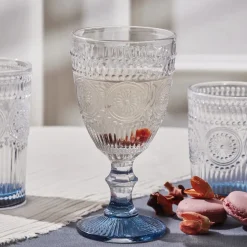 Karaca Sunflower Kelch, Blau