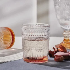 Karaca Sunflower Wasserglas, Orange