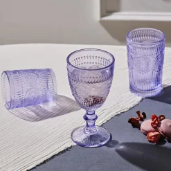 Karaca Sunflower Weinglas, Lila