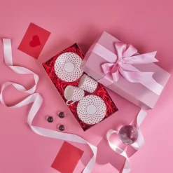 Karaca Sweet Love für 2 Personen Kaffeetasse, 90 ml