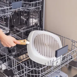 Karaca Swiss Crystal 28 cm Induktions Grillpfanne, Creamy