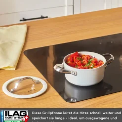 Karaca Swiss Crystal Almond Edelstahlgriff Kasserolle 14 cm