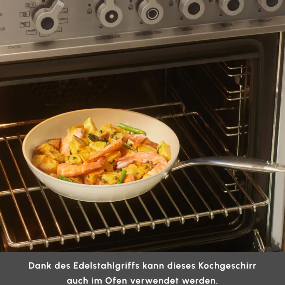 Karaca Swiss Crystal Almond Cream Saucenpfanne 16 Cm