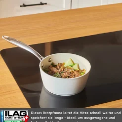 Karaca Swiss Crystal Almond Cream Saucenpfanne 16 Cm