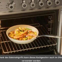 Karaca Swiss Crystal Almond Cream Pfanne 26 Cm