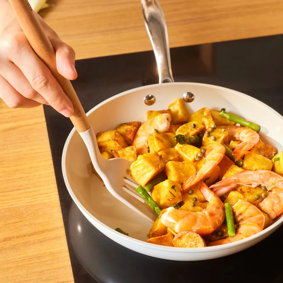 Karaca Swiss Crystal Almond Cream Pfanne 26 Cm