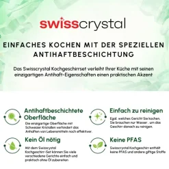 Karaca Swiss Crystal Ceramica Valenti 7-Teiliges Kochgeschirr-Set