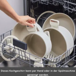 Karaca Swiss Crystal Ceramica Valenti 7-Teiliges Kochgeschirr-Set