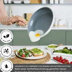 Karaca Swiss Crystal Induktions Pan Cremig, 30 Cm