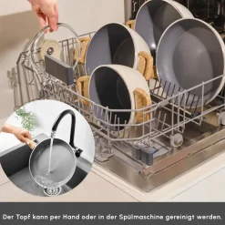 Karaca Swiss Crystal Induktions Pan Cremig, 30 Cm