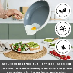 Karaca Swiss Crystal Induktions Pfanne Creamy, 26 Cm