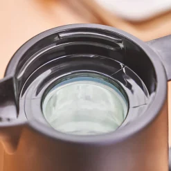 Karaca Thermoglas Lina Auslaufsichere Thermoskanne 1 Lt Schwarz