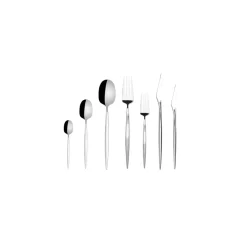 Karaca Thor Tafelbesteck- Set Gabel, Löffel und Messer für 12 Personen, 84- teilig, Elegance mit Box