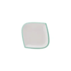 Karaca Tiny Rim für 6 Personen Frühstücksset und Servierschalen, 26 Teilig, Rosa Grün