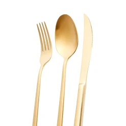 Karaca Tivoli Matte Gold 6-Personen 30-teiliges Besteckset
