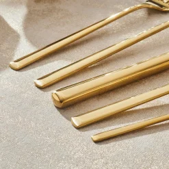 Karaca Tivoli Shiny Gold 6-Personen 30-teiliges Besteckset