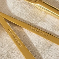 Karaca Tivoli Shiny Gold 6-Personen 30-teiliges Besteckset