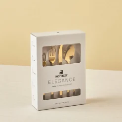 Karaca Tivoli Shiny Gold 6-Personen 30-teiliges Besteckset