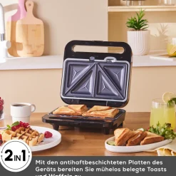 Karaca Tote Sandwich- und Waffelmaschine