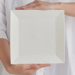 Karaca Trend Emboss Quadrat Frühstücksset und Servierschalen, 32 Teilig