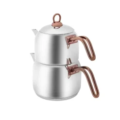 Karaca Urban Induktion Basis Midi Teekanne Set, Rosegold