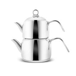 Karaca Urban Midi Metall-Teekannen-Set