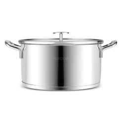 Karaca Vapor 8-teiliges Edelstahl-Topfset mit Sieb