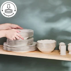 Karaca Vera Gold Geschirrset für 12 Personen, 84 teilig