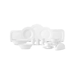 Karaca Vera White 12-Sitzer Tafelservice, 59-teilig