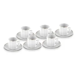 Karaca Vezir 6 Personen Kaffeetassen-Set 80 ml