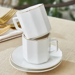 Karaca Vezir 6 Personen Kaffeetassen-Set 80 ml