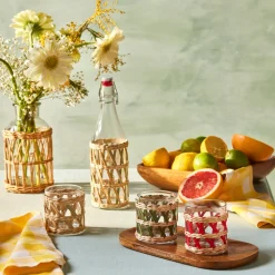 Karaca Waven Wasserglas, 285 ml, Rot