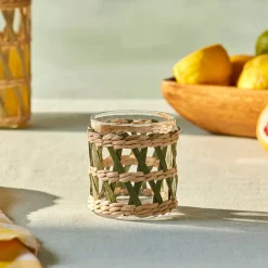 Karaca Waven Wasserglas, 285 ml, Grün