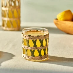 Karaca Waven Wasserglas, 285 ml, Grün