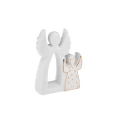 Karaca Weihnachten Doppel Engel, 15.5x5.6x20.3 cm