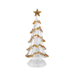 Karaca Weihnachten Led Licht Tannenbaum, 11,5x9,2x27,5 cm