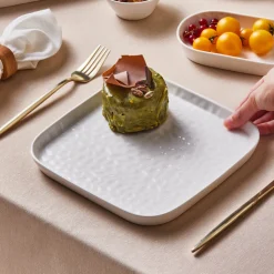 Karaca x Refika'dan Bembeyaz, Dessertteller, 22cm